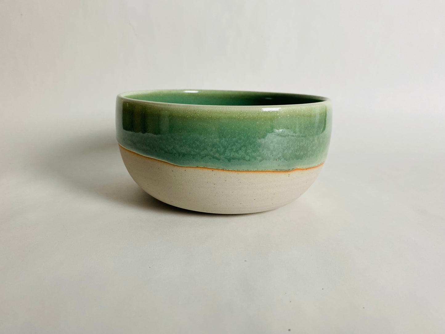Bowl with a Light Green Glaze
