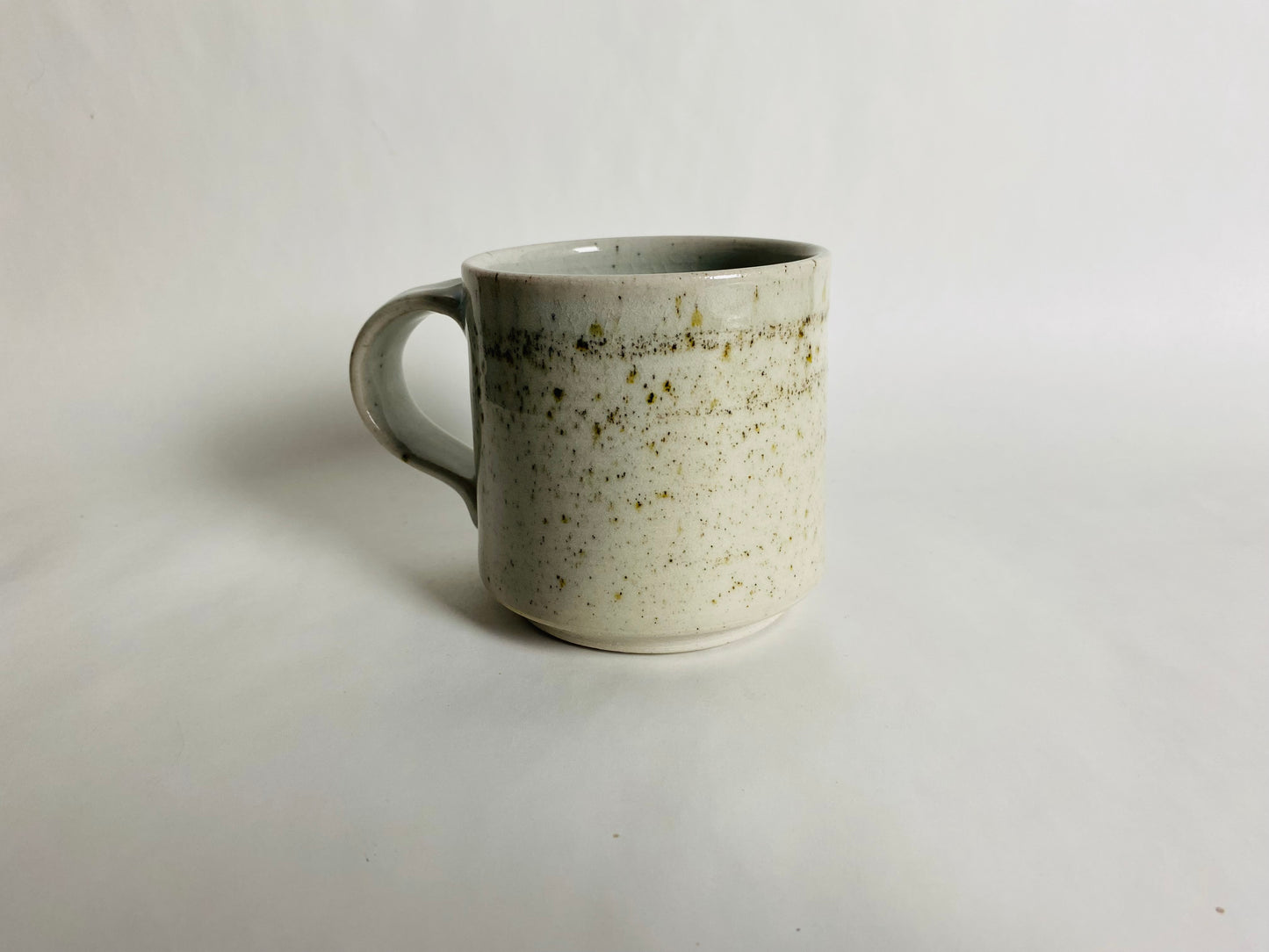 Celadon Mug with Speckles