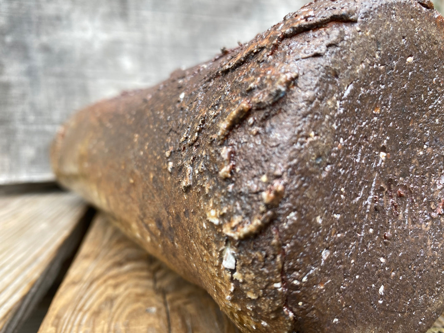 Wood Fired Stoneware Bottle
