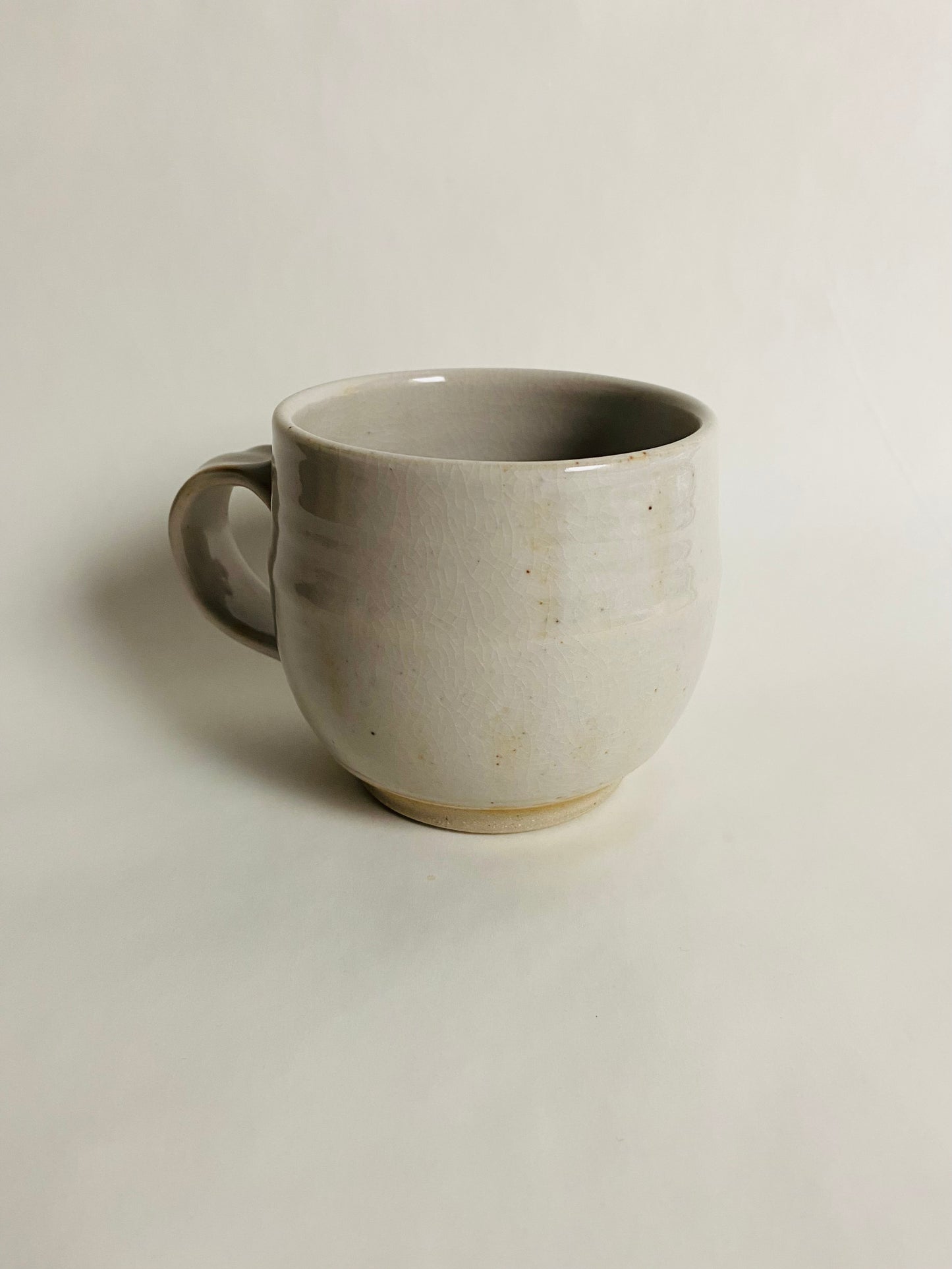 White Shino Mug