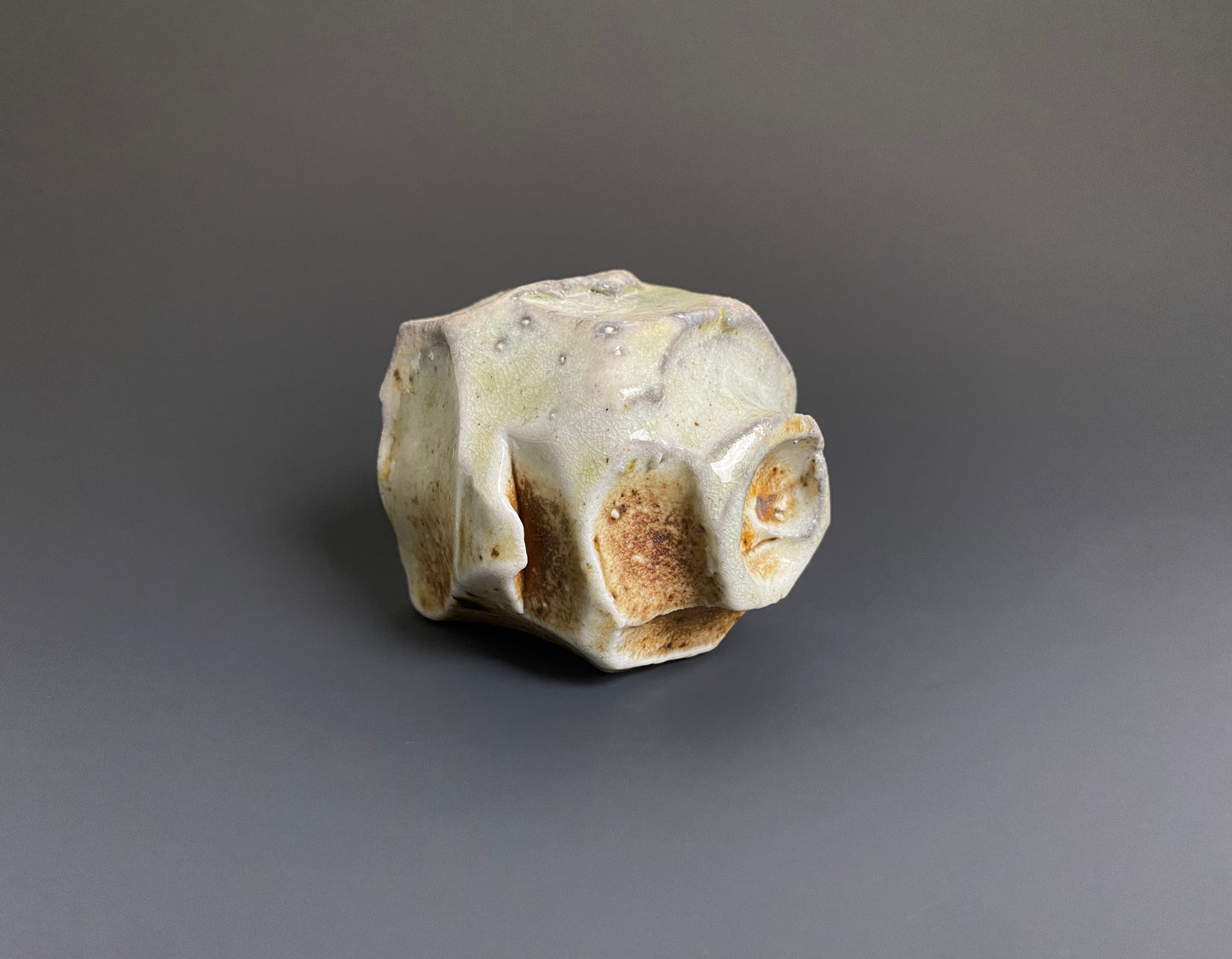 Large Wood Fired Sake Cup