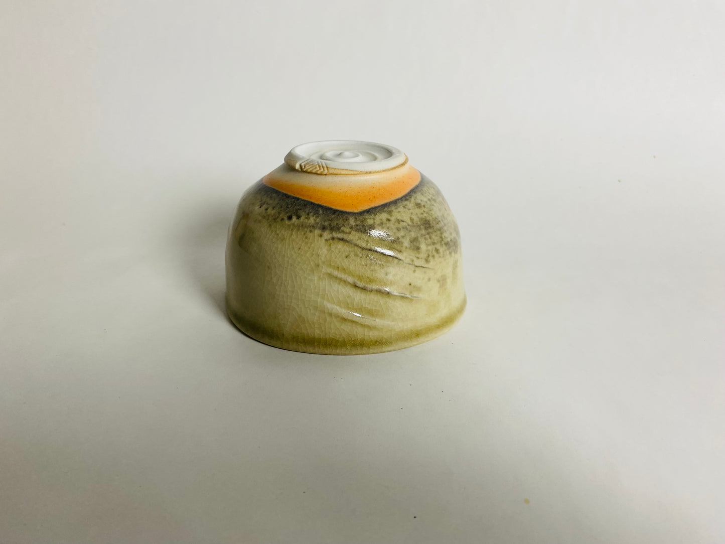Small Porcelain Shino Bowl