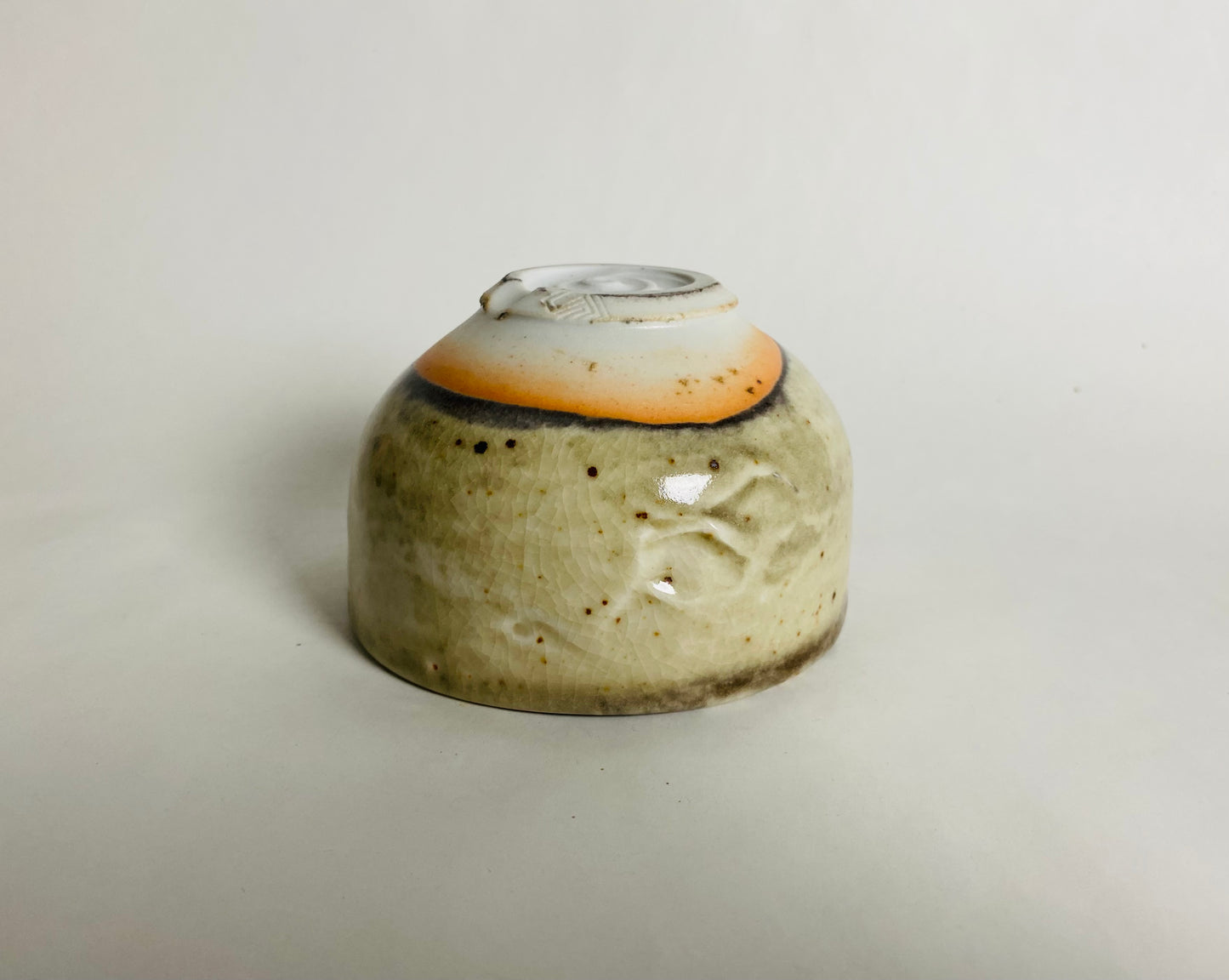 Small Porcelain Shino Bowl