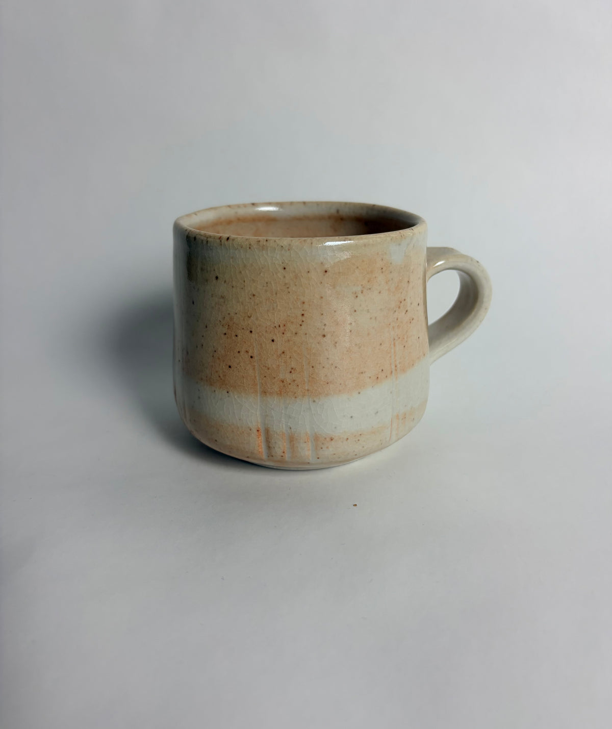Peach Shino Mug
