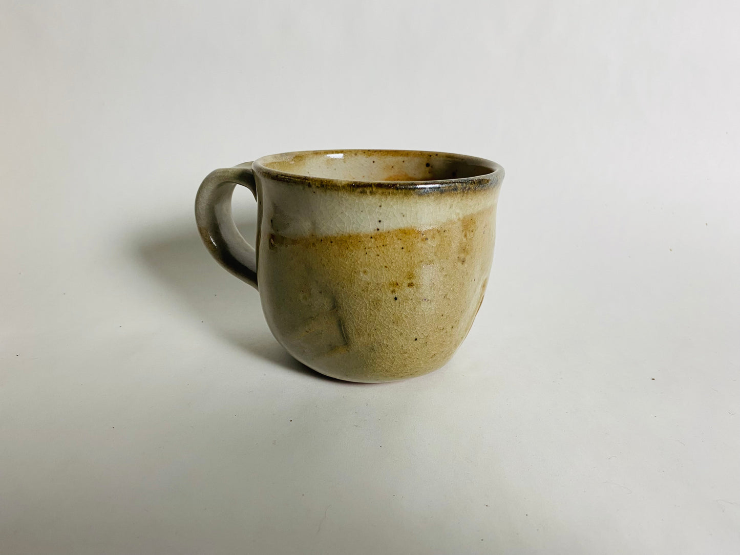 Shino Mug with Paddle Marks