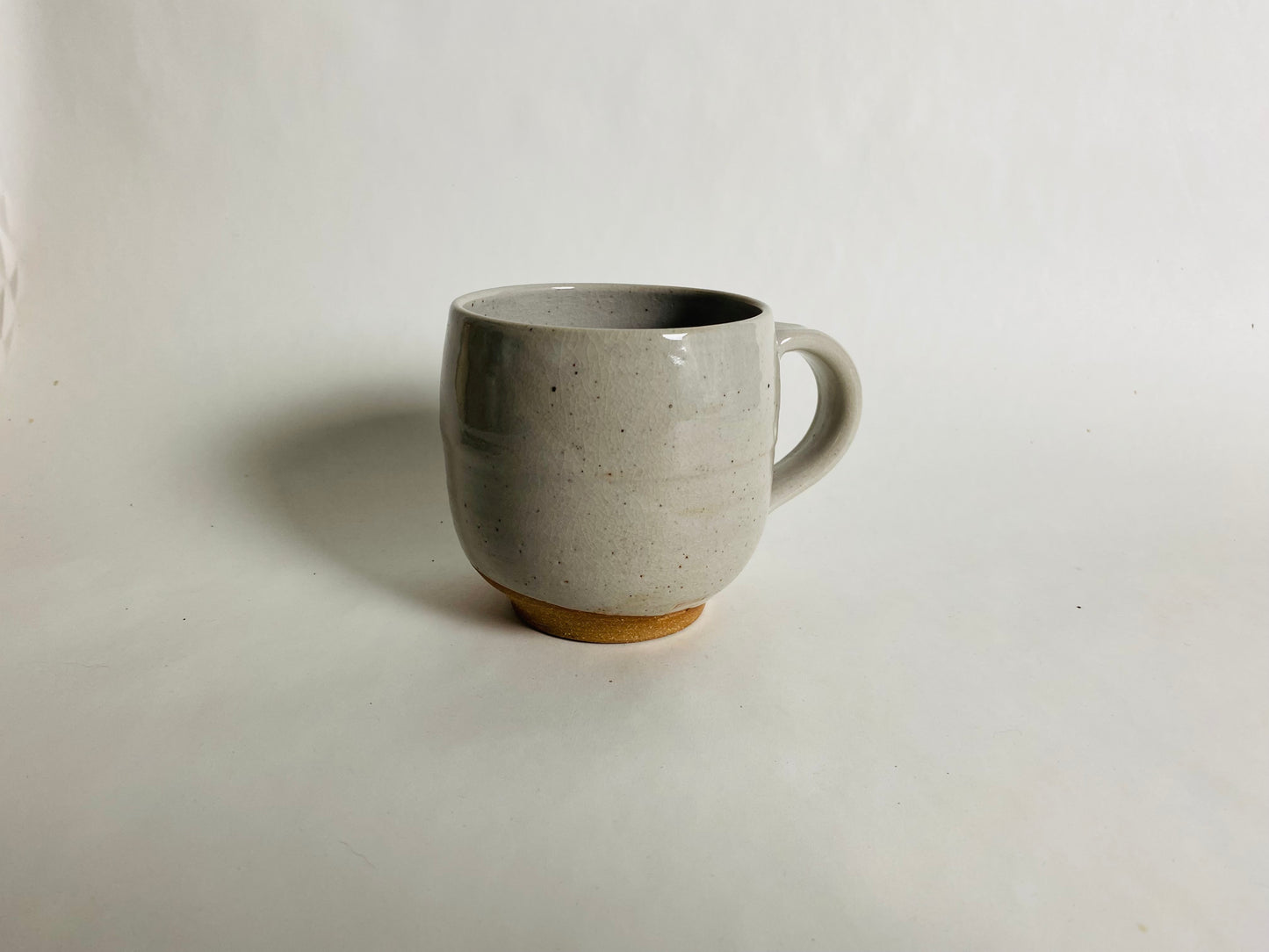 White Shino Mug