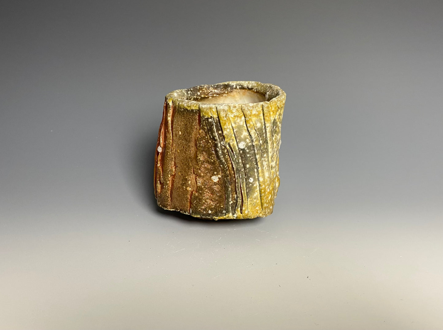 Wood Fired Hand Carved Cup