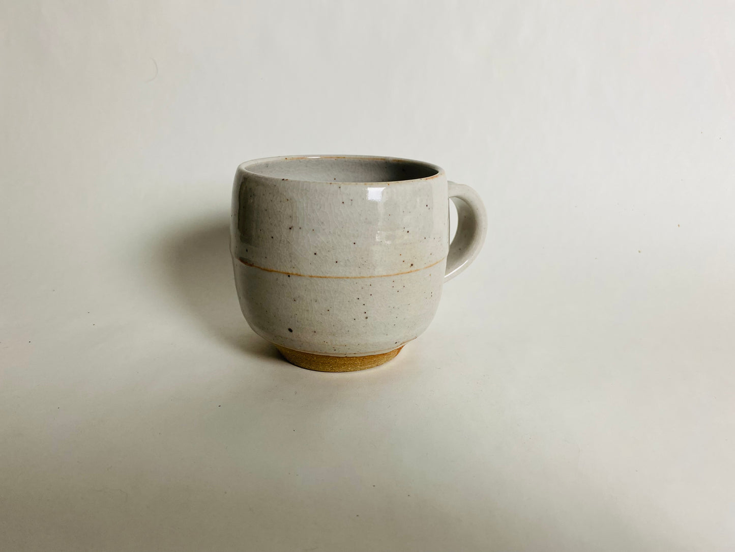 White Shino Mug