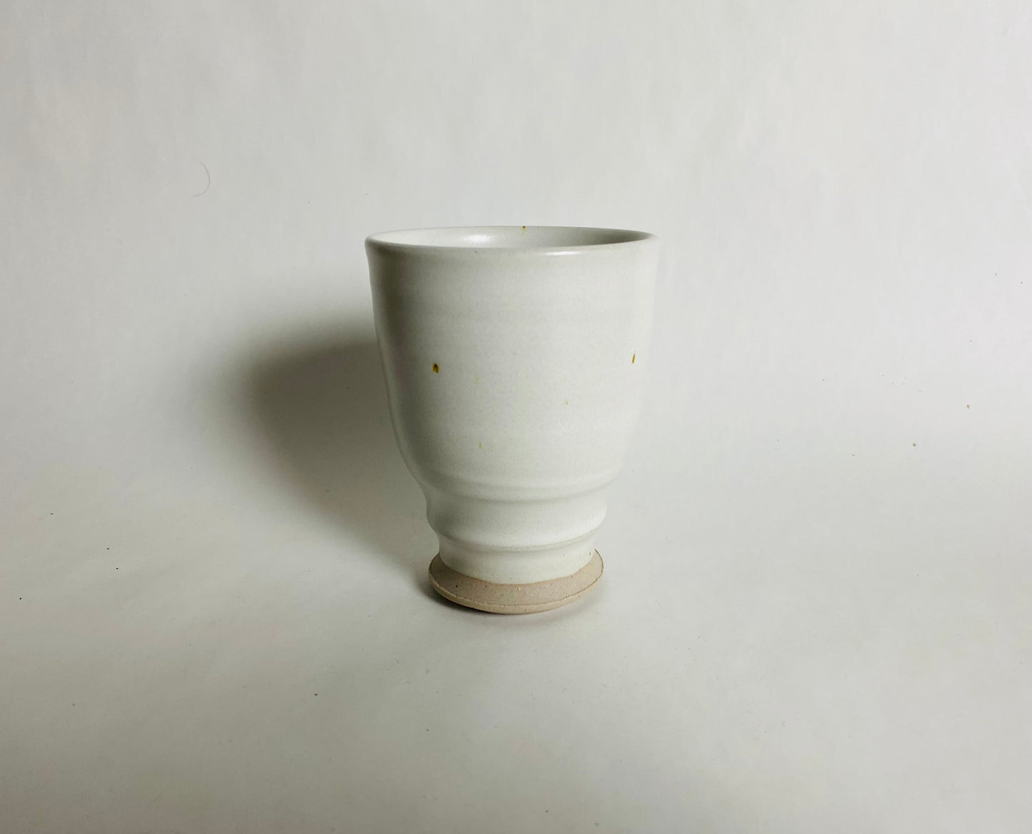 Chalice. Satin White Glaze