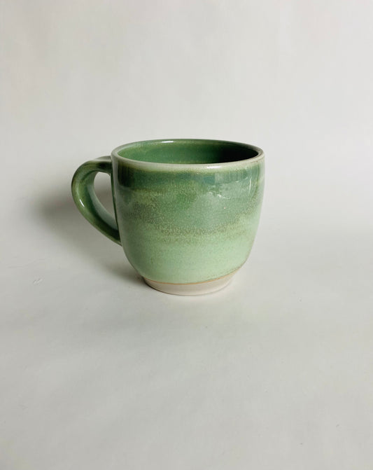 Mug in a Light Green Glaze