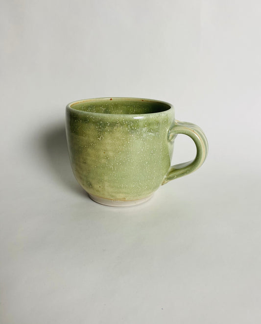 Mug with a Lime Glaze