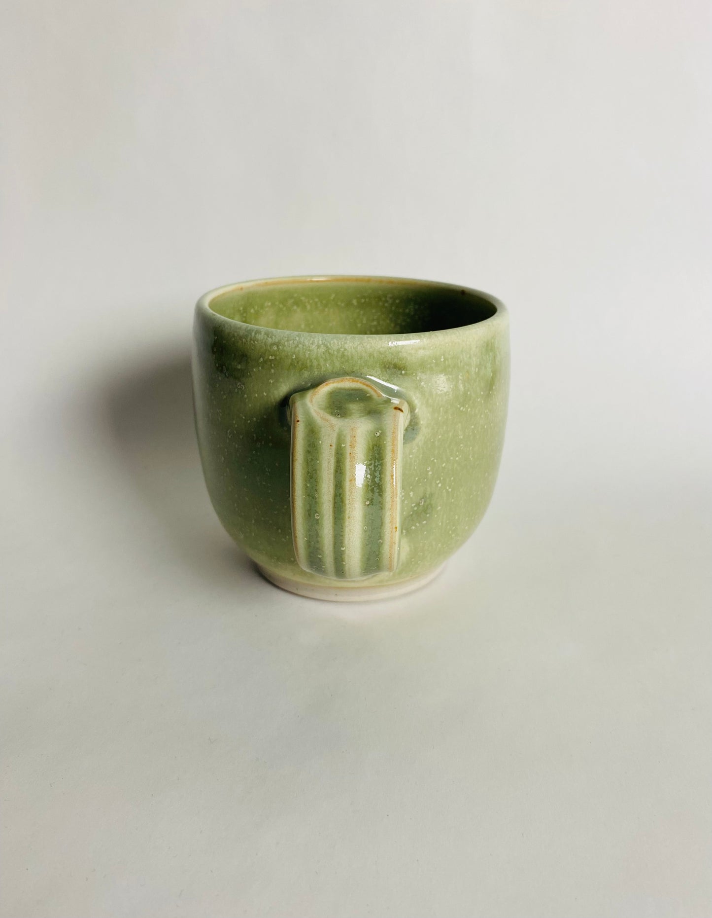 Mug with a Lime Glaze