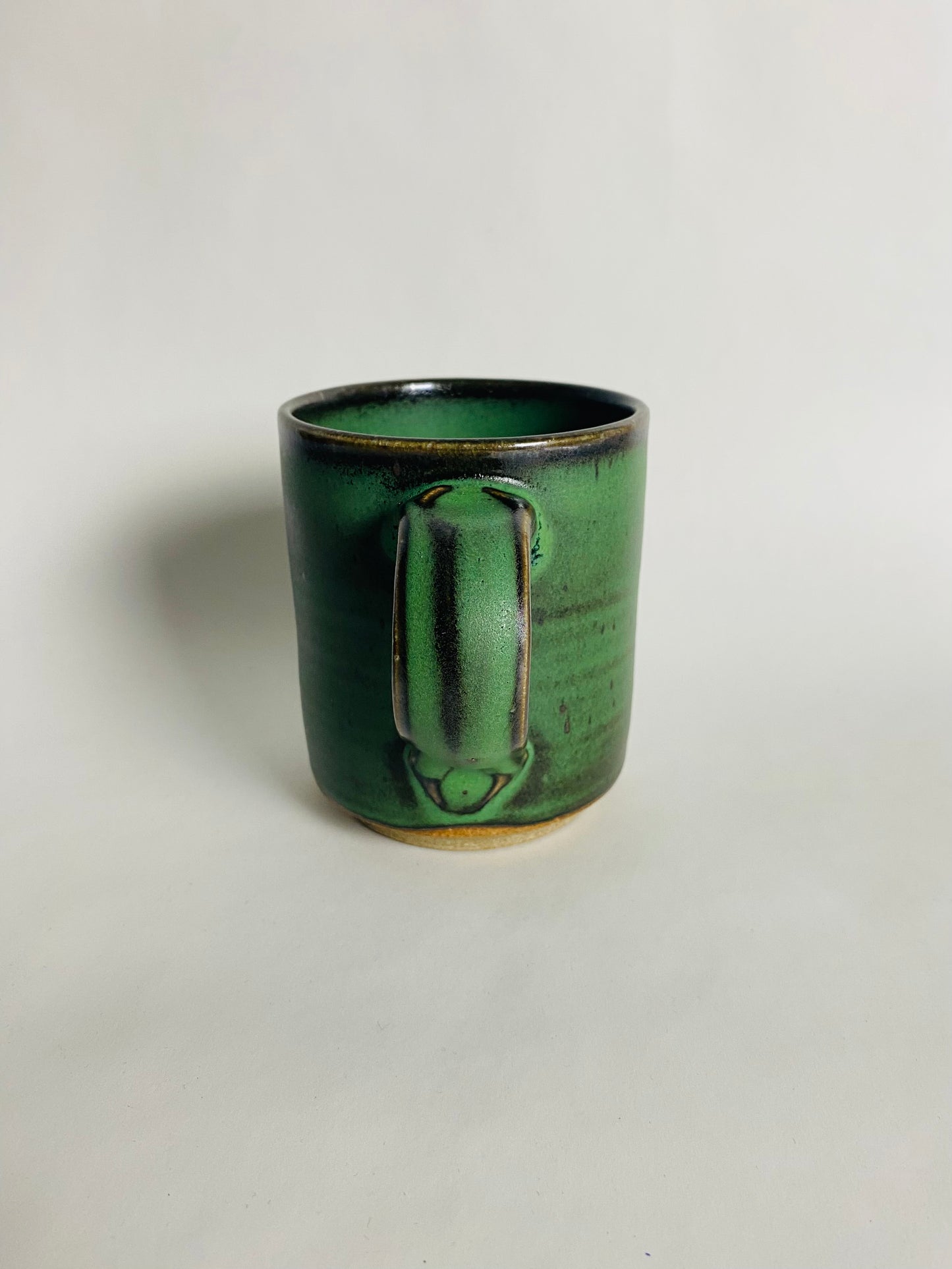 Stoneware Mug, Forest Green Glaze