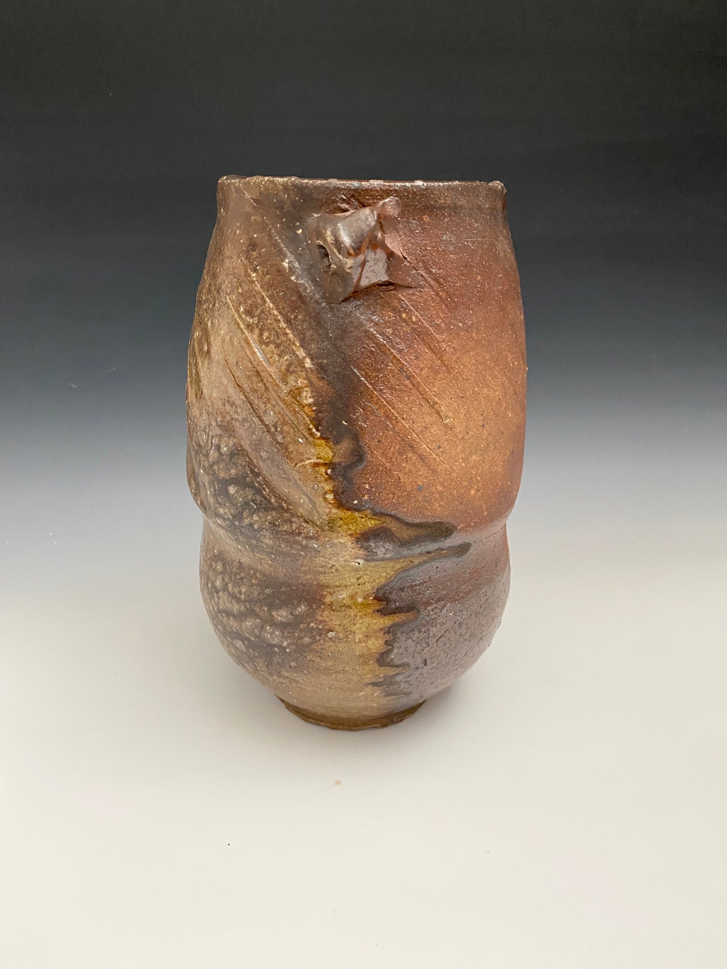 Wood fired vessel.