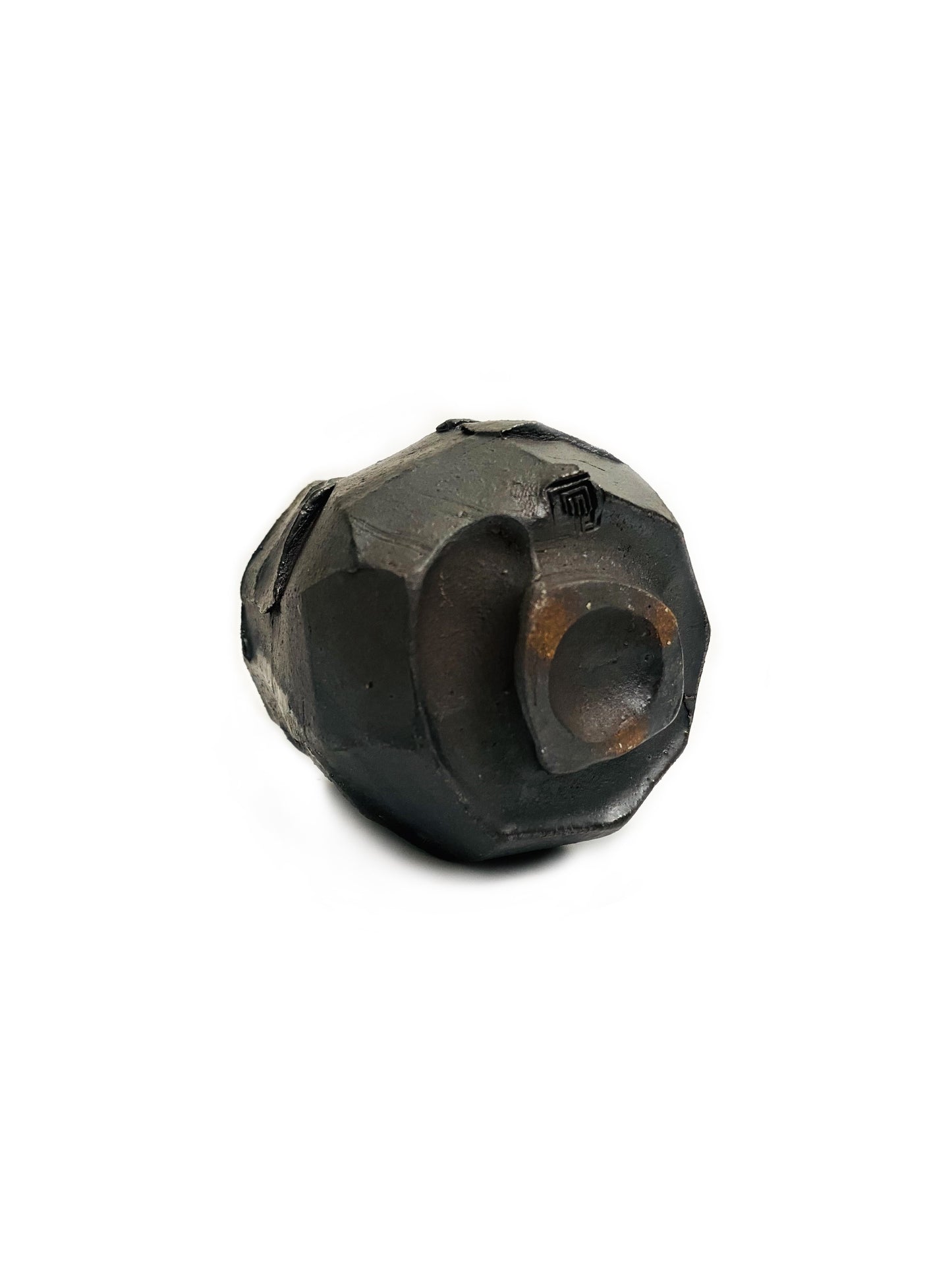 Wood Fired Faceted Cup