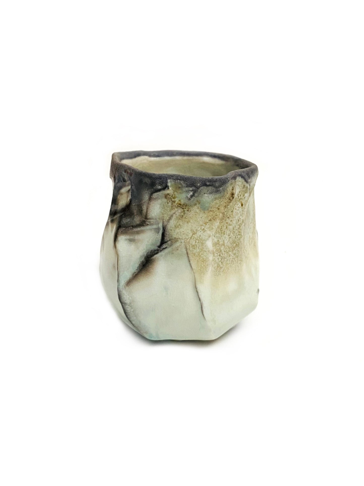 Faceted Woodfired Cup