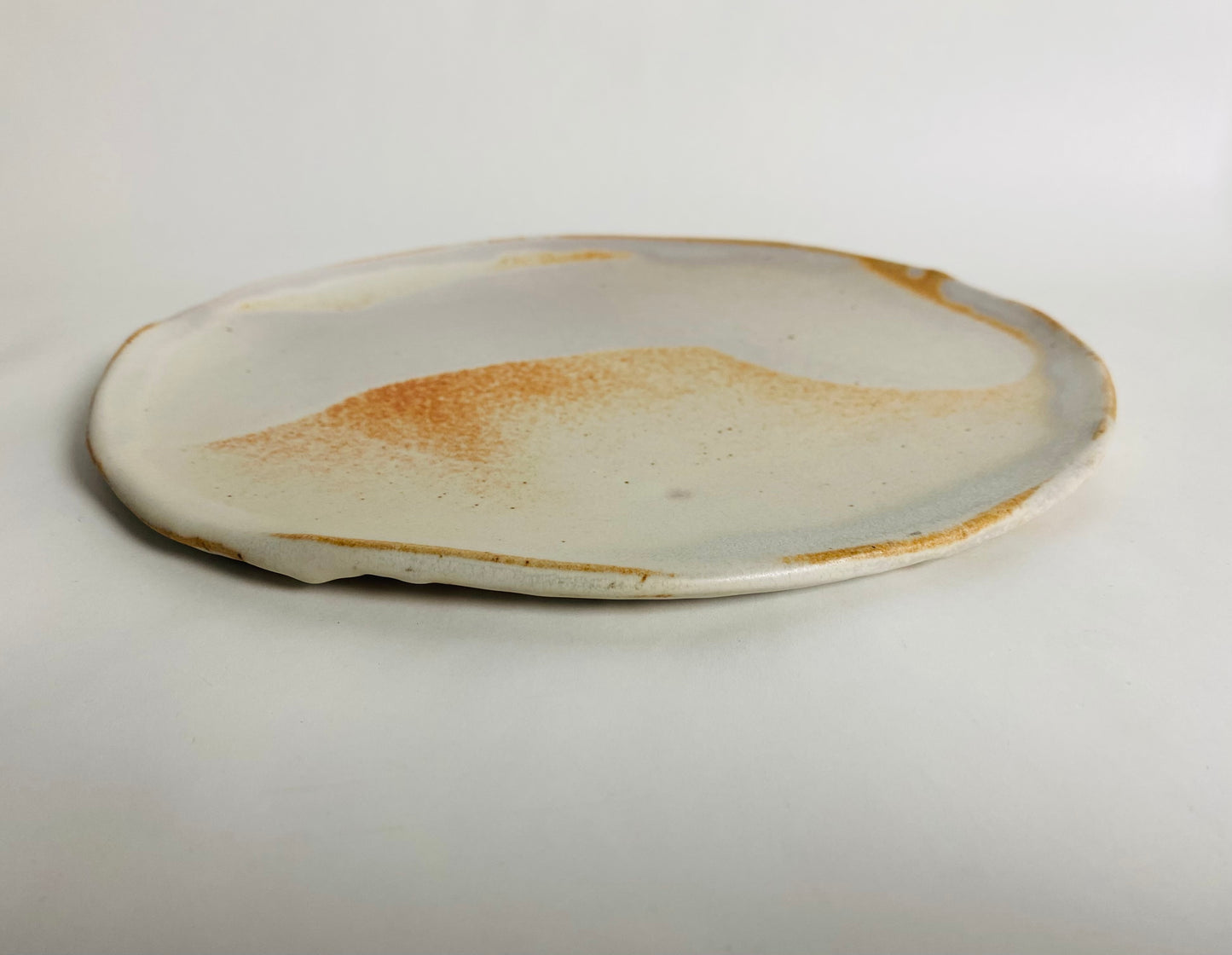 Slab Plate, Matte Glaze