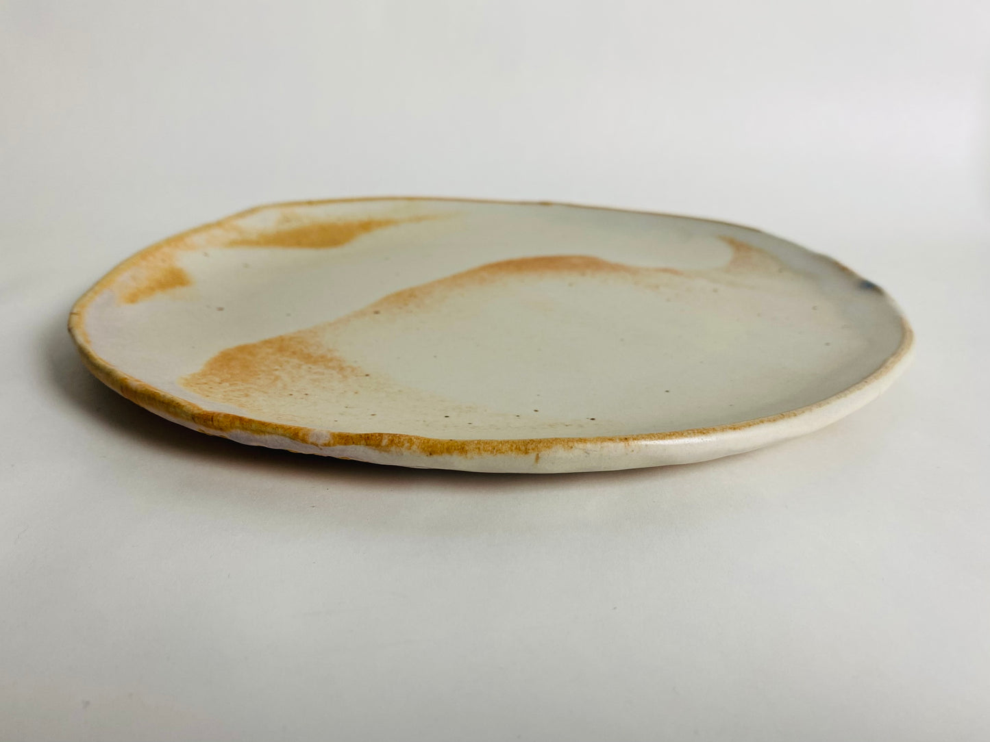 Slab Plate, Matte Glaze