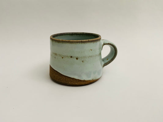 Small light green mug