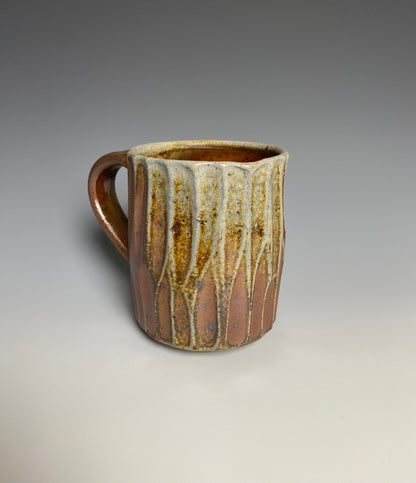 Wood Fired Fluted Mug