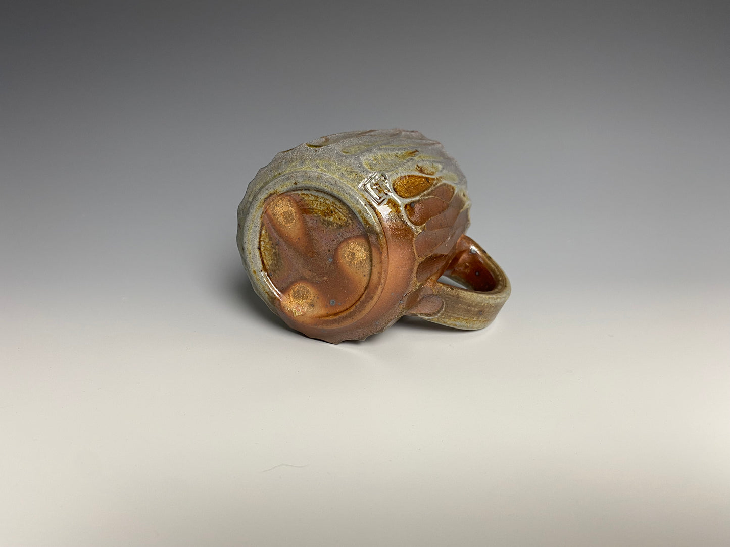 Fluted Wood Fired Mug