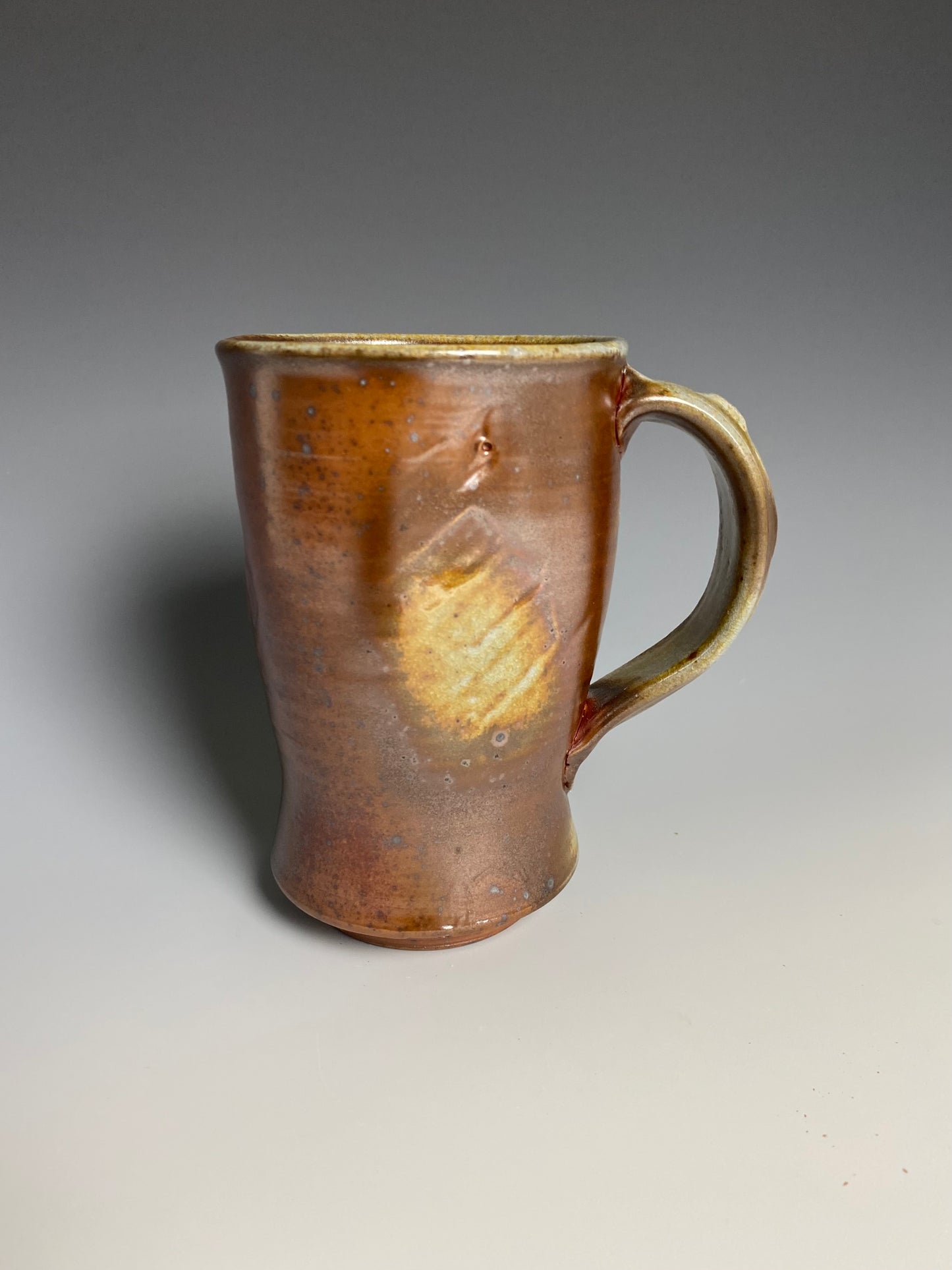 Tall Wood Fired Mug