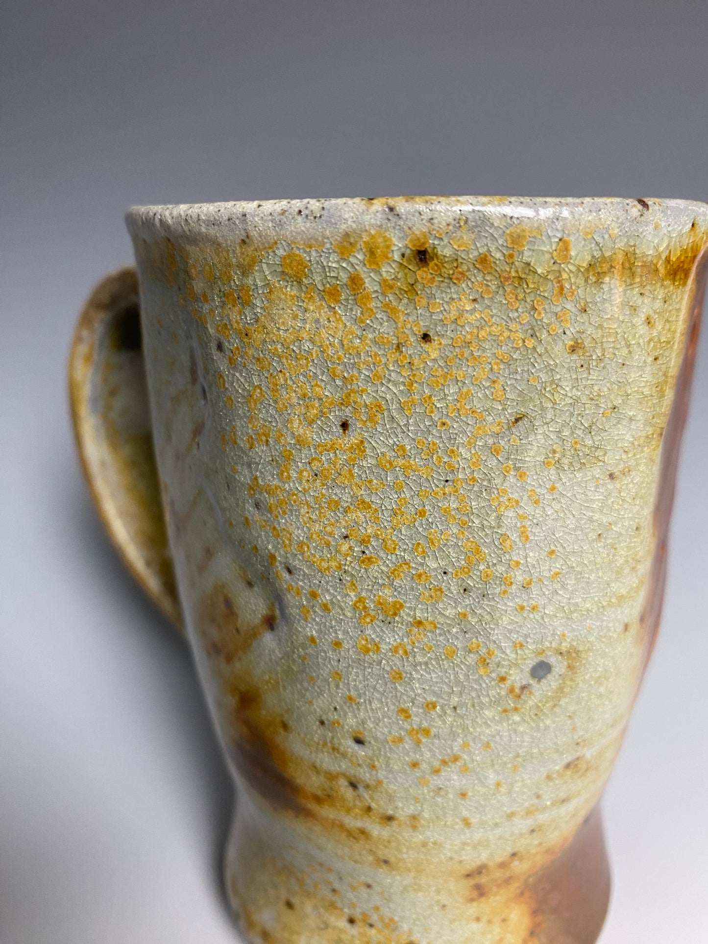 Tall Wood Fired Mug