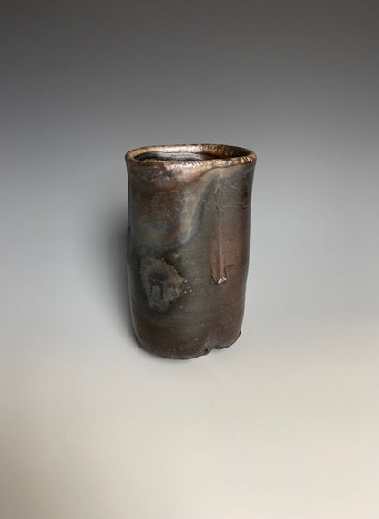 Wood Fired Tumbler Black Clay