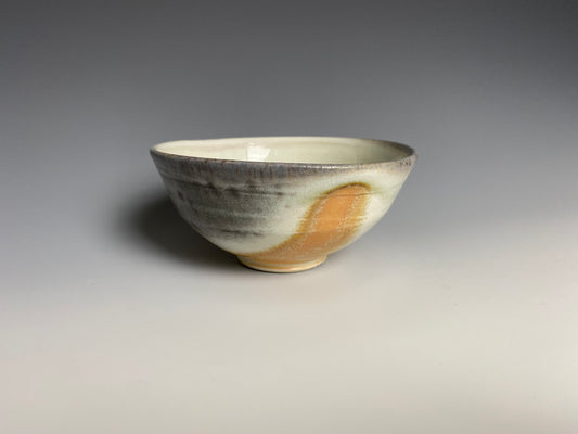 Wood Fired Porcelain Bowl