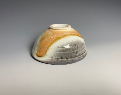 Wood Fired Porcelain Bowl