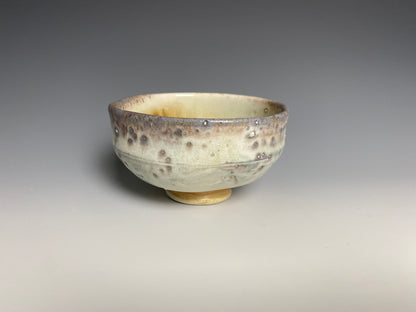 Wood Fired Porcelain Bowl