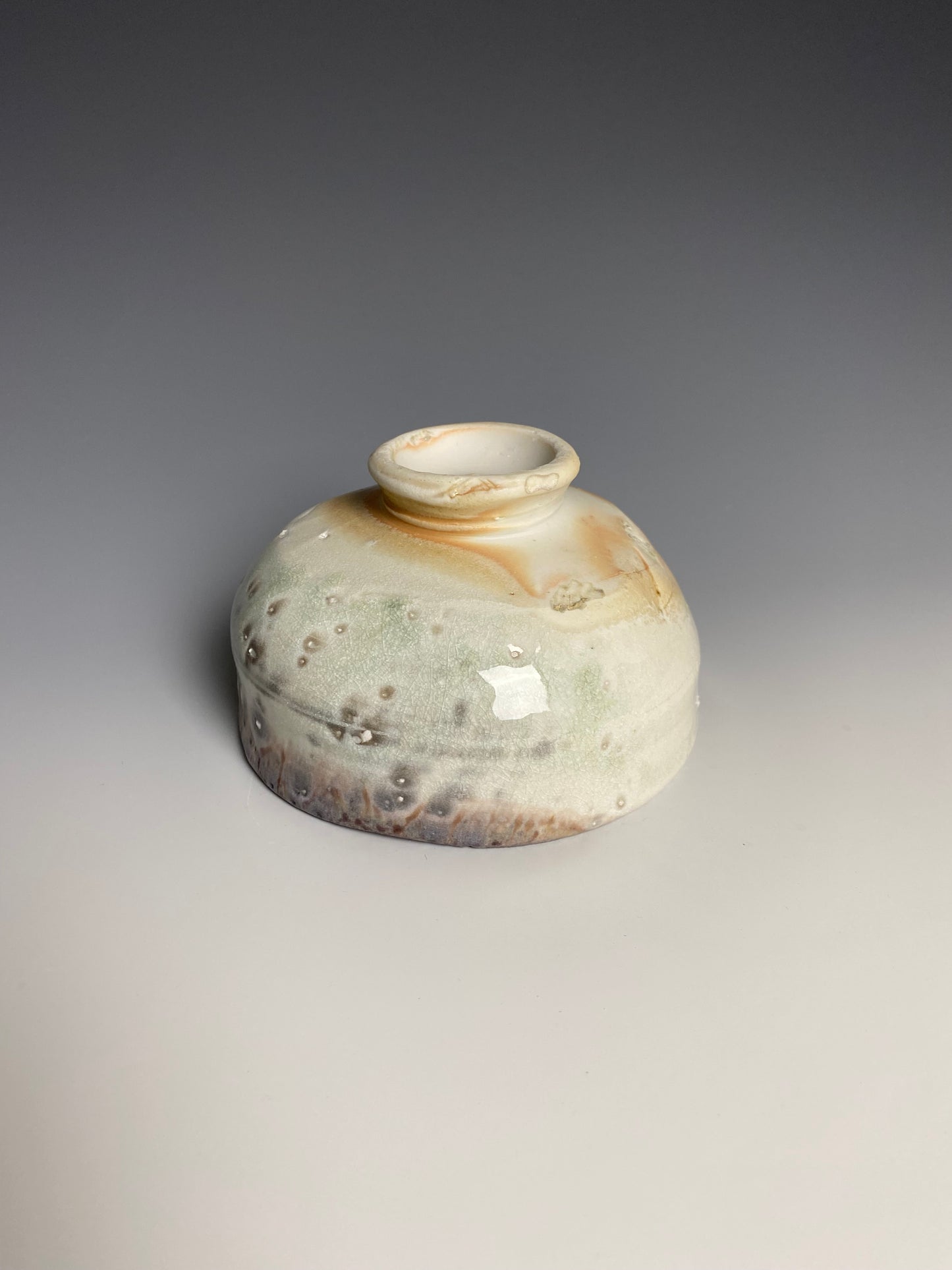 Wood Fired Porcelain Bowl