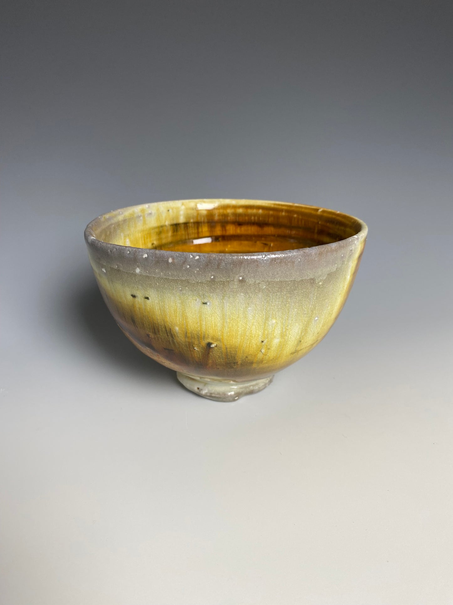 Wood Fired Porcelain Bowl