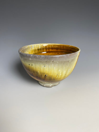 Wood Fired Porcelain Bowl