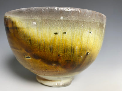 Wood Fired Porcelain Bowl