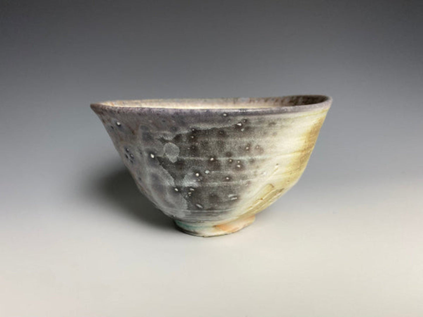 Wood Fired Porcelain Bowl
