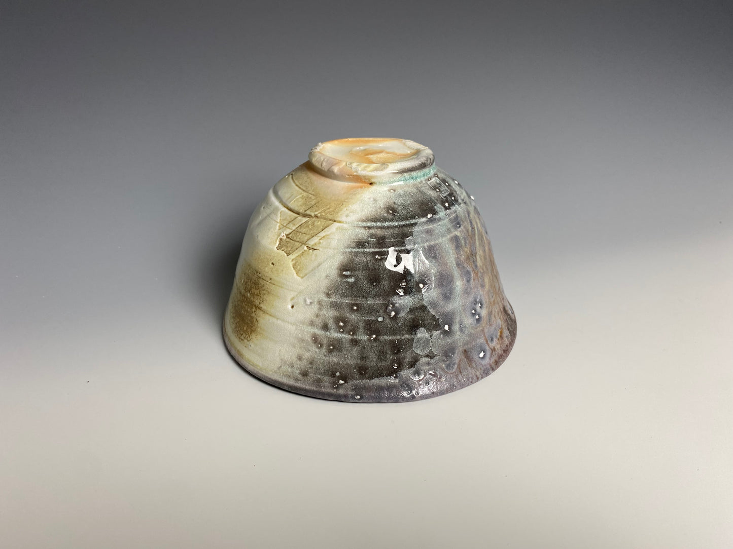 Wood Fired Porcelain Bowl