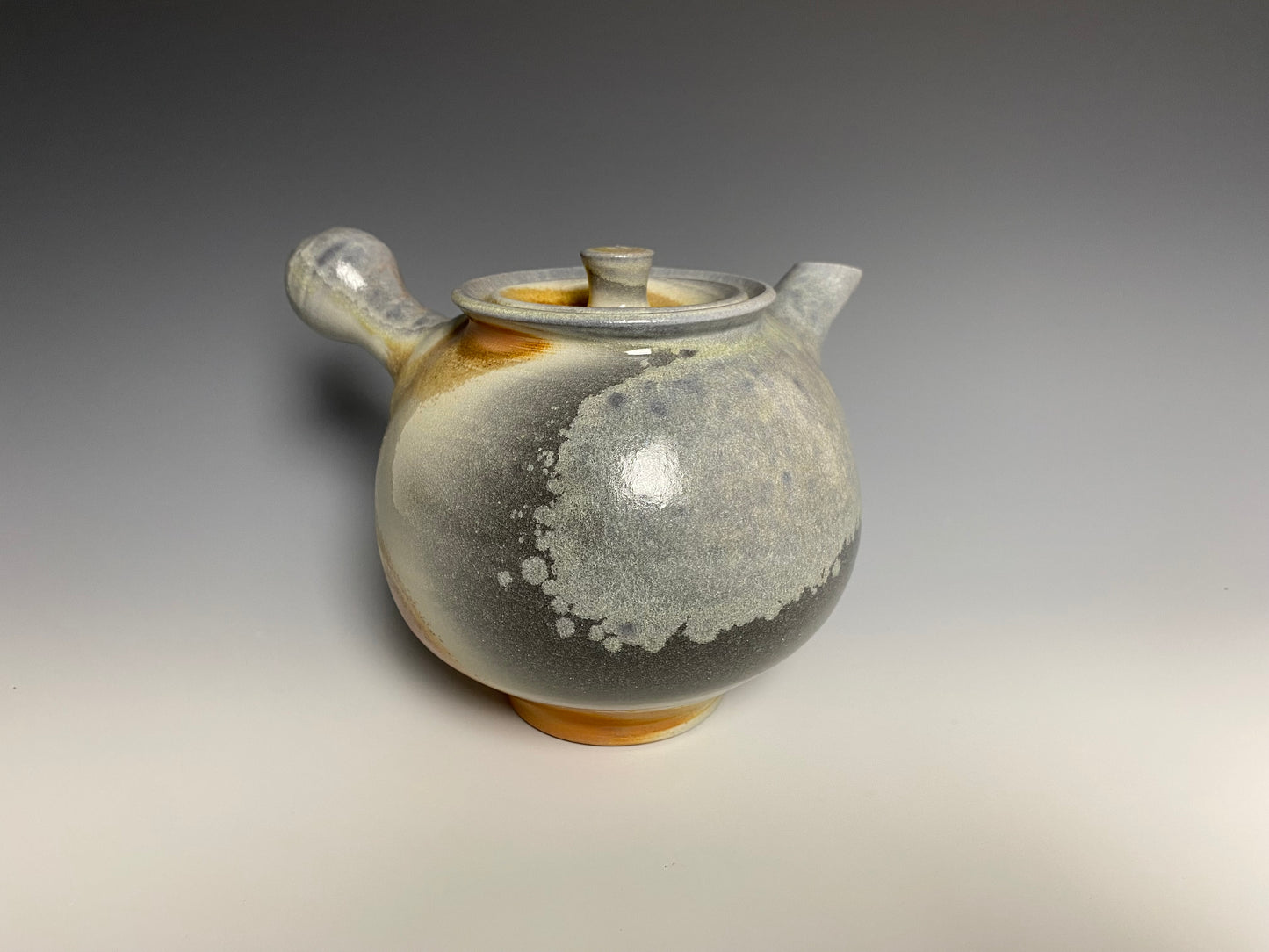 Wood Fired Porcelain Teapot