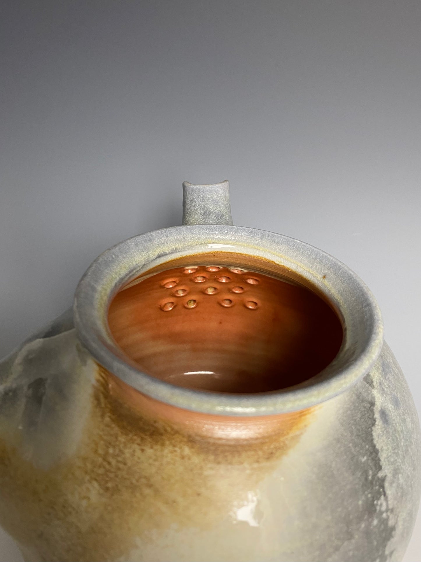 Wood Fired Porcelain Teapot