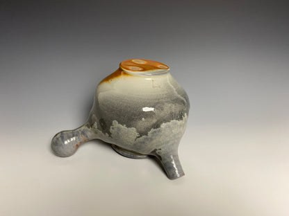 Wood Fired Porcelain Teapot