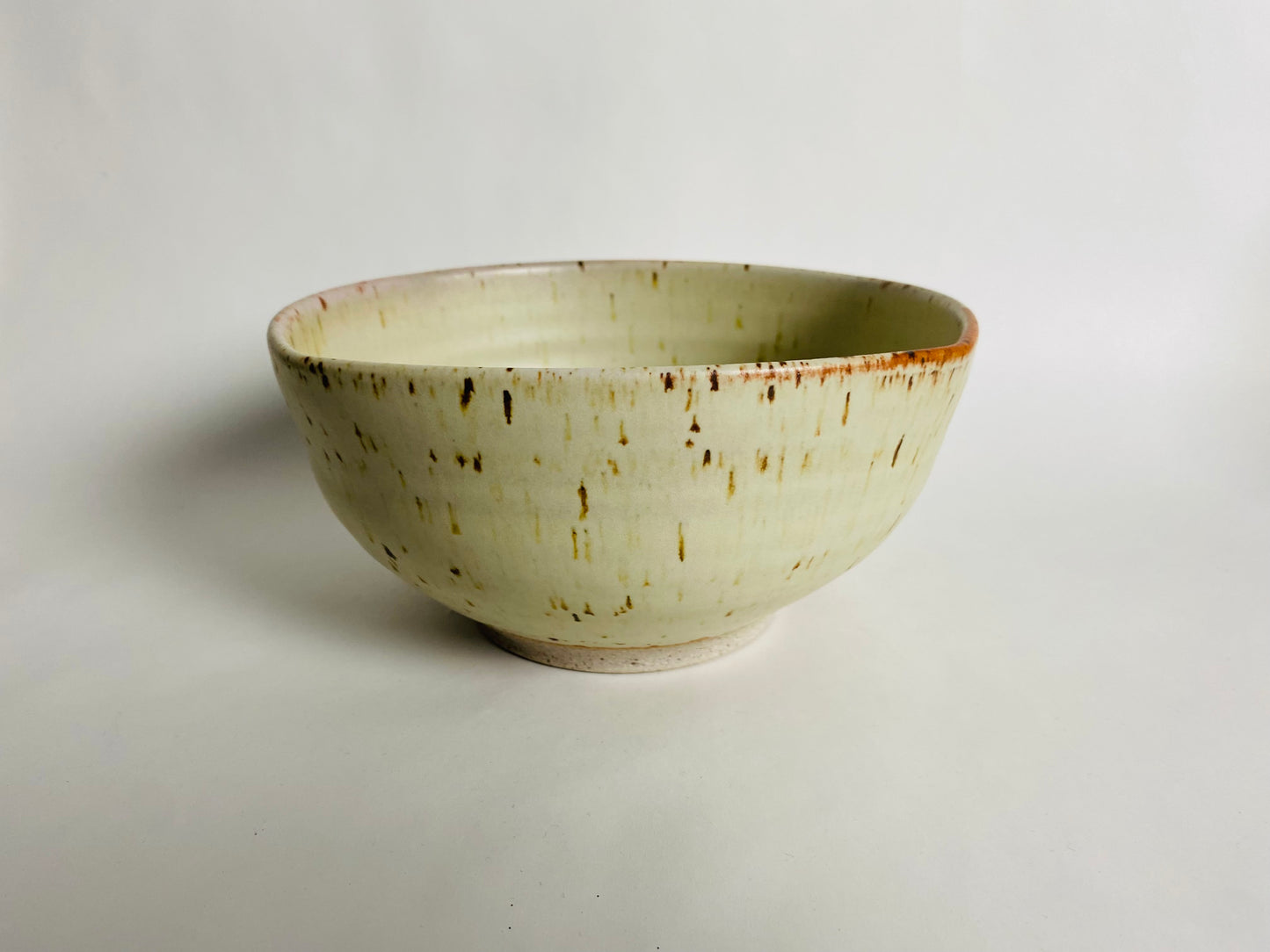 Ramen Bowl Speckled Matte Glaze