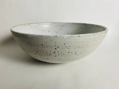 Serving Bowl with a Speckled Finish