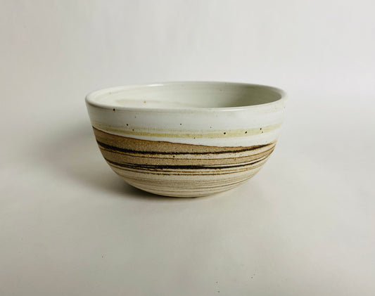Bowl with Marbleized Clay