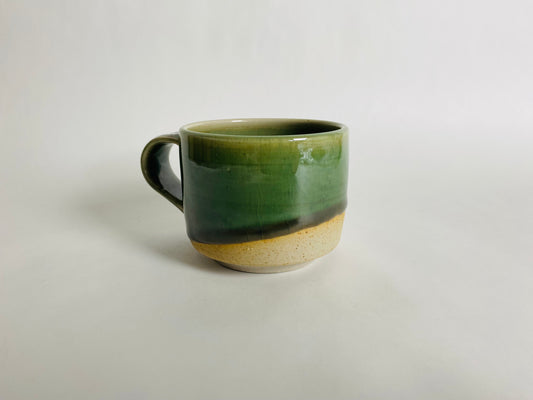 Double Espresso Cup in an Oribe Glaze