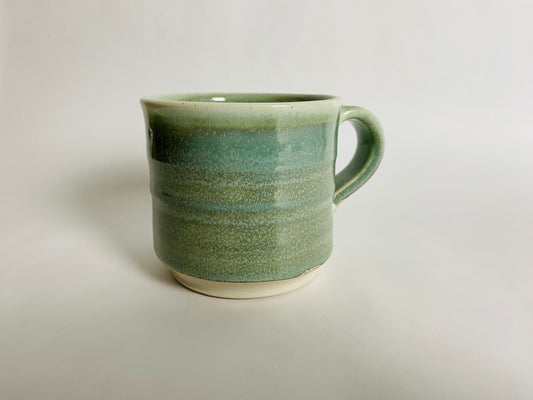Mug with a Light Green Glaze