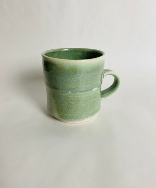 Mug with a Light Green Glaze