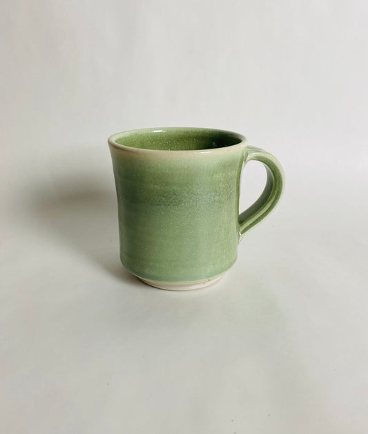 Mug with a Light Green Glaze