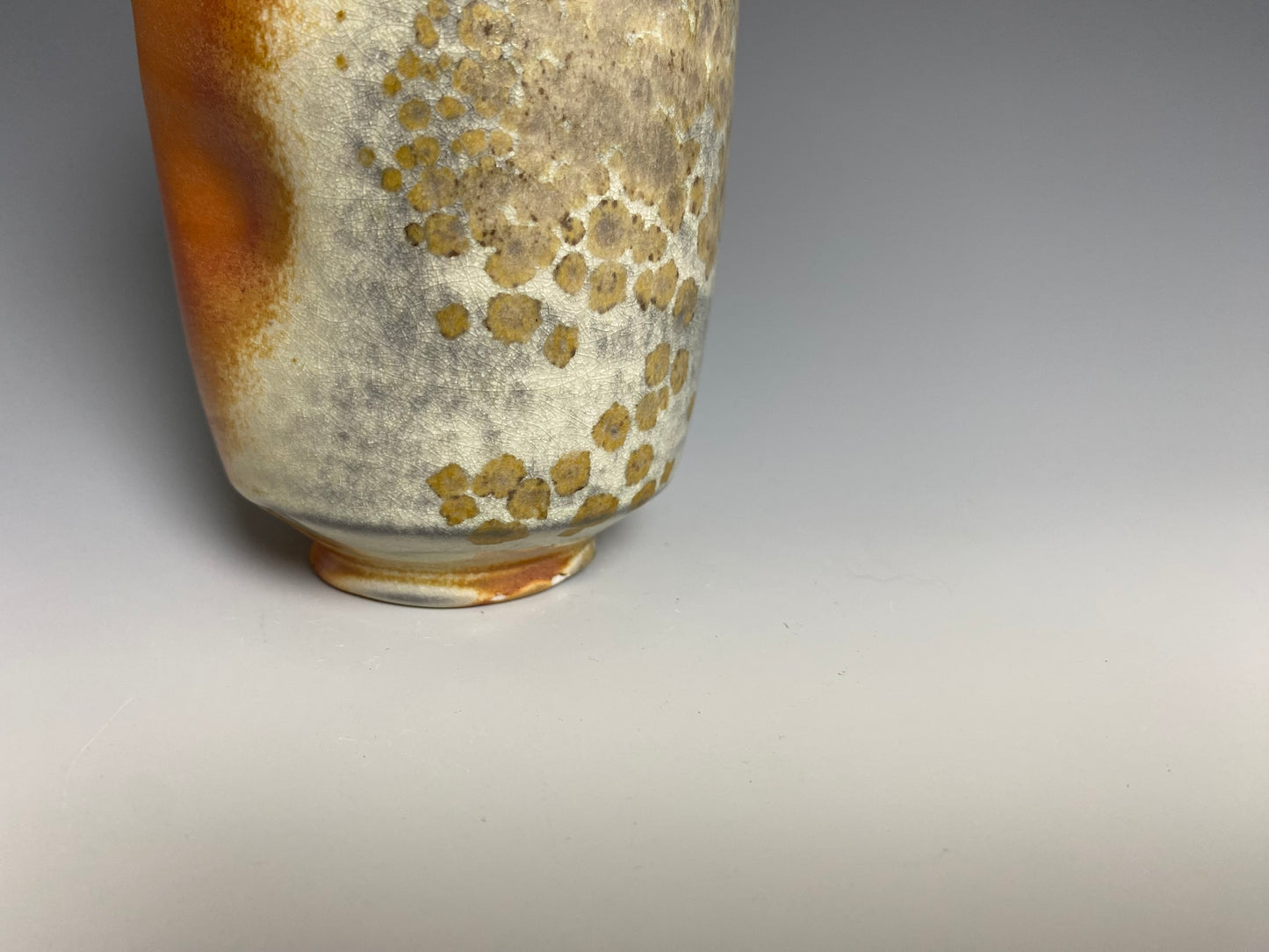 Tall Wood Fired Tumbler with Gintsugi