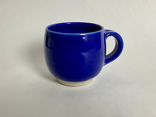 Cobalt blue mug