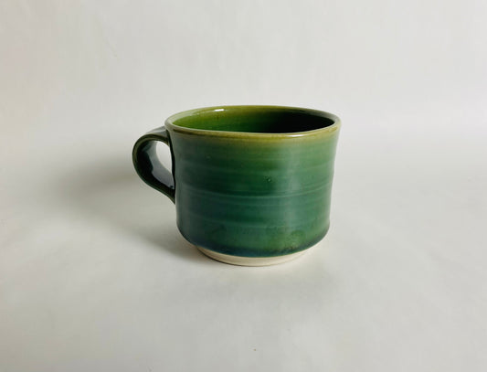 Mug with an Oribe Glaze